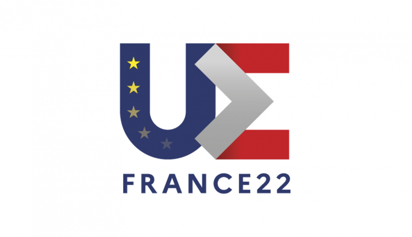 Logo de la Présidence française de l&#039;Union européeenne