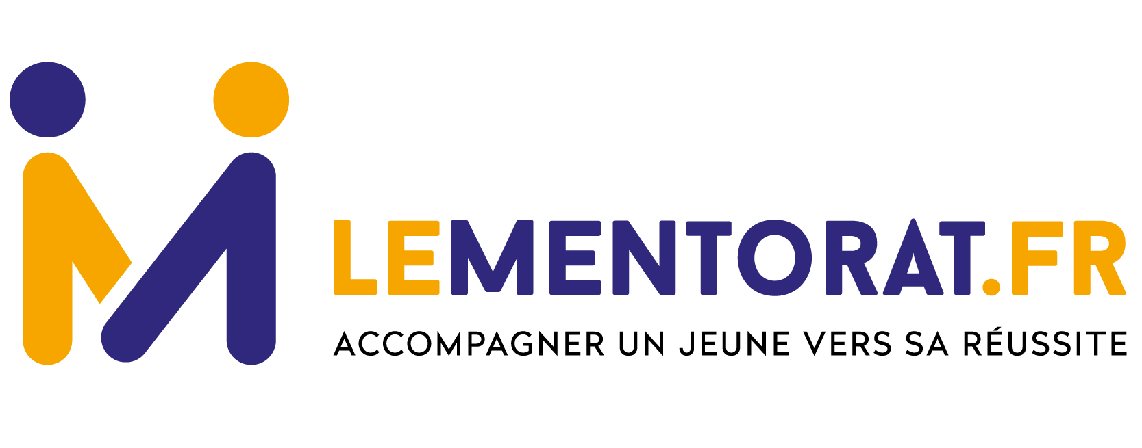 logo du Collectif mentorat ave l'url Lementorat.fr