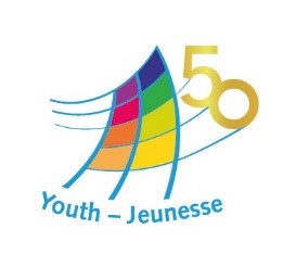 Logo : Le secteur jeunesse du Conseil de l’Europe fête son 50ème anniversaire en 2022