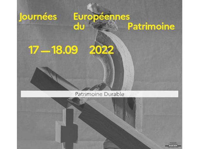 Visuel des Journées européennes du patrimoine  2022 les 17 et 18 septembre