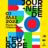 Logo de la Journée de l'Europe organisée sur le parvis de l'Hôtel de Ville de Paris le 7 mai 2022 Logo de la Journée de l'Europe organisée sur le parvis de l'Hôtel de Ville de Paris le 7 mai 2022