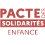 Logo pacte des solidarités enfance