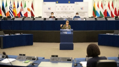 Hémicycle du Parlement européen de Strasbourg 